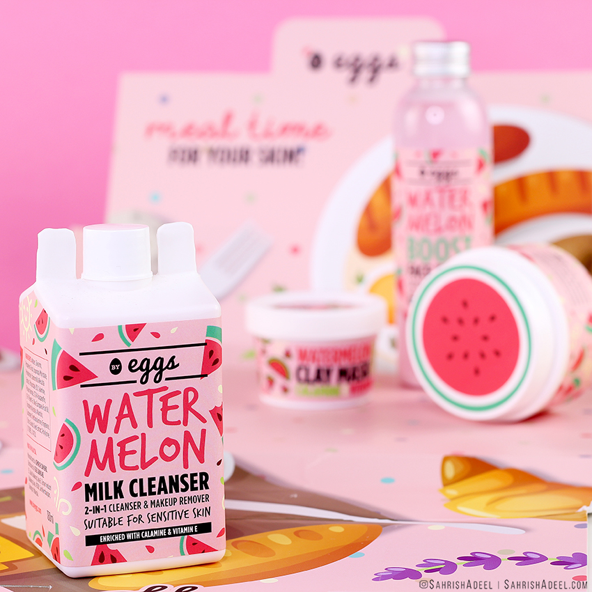 Meal Time For Your Skin | Watermelon Skincare for All Skin Types including Sensitive Skin - By Eggs