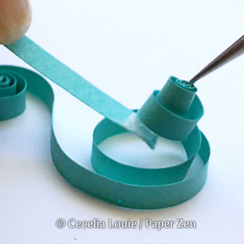 to Paper Zen Cecelia Louie Quilling Glue Basics 5 Helpful Tips