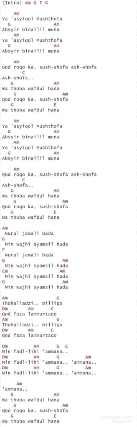 Lirik lagu atuna tufuli 3 bahasa