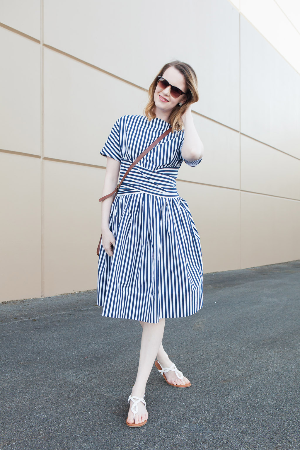 Sew Very Lovely: A Do it Yourself Summer Dress: Navy + White Nautical ...