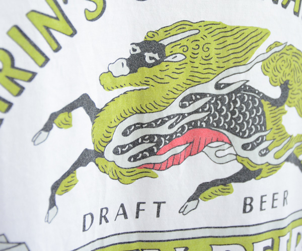 キリンビール　KIRIN　一番搾り　90年代 ヴィンテージＴシャツ　日本製　レア