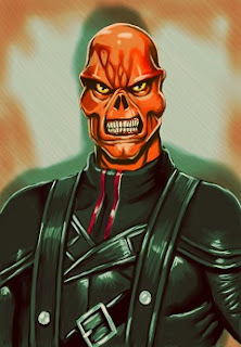 RED SKULL BATMAN PAINTING TUTORIALS