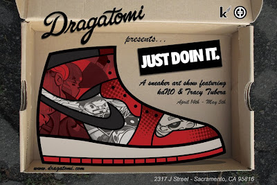Dragatomi presents “Just Doin’ It” Art Show by kaNO & Tracy Tubera