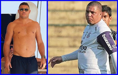 Ronaldo gordo... siempre sone tener cuerpo de atleta.