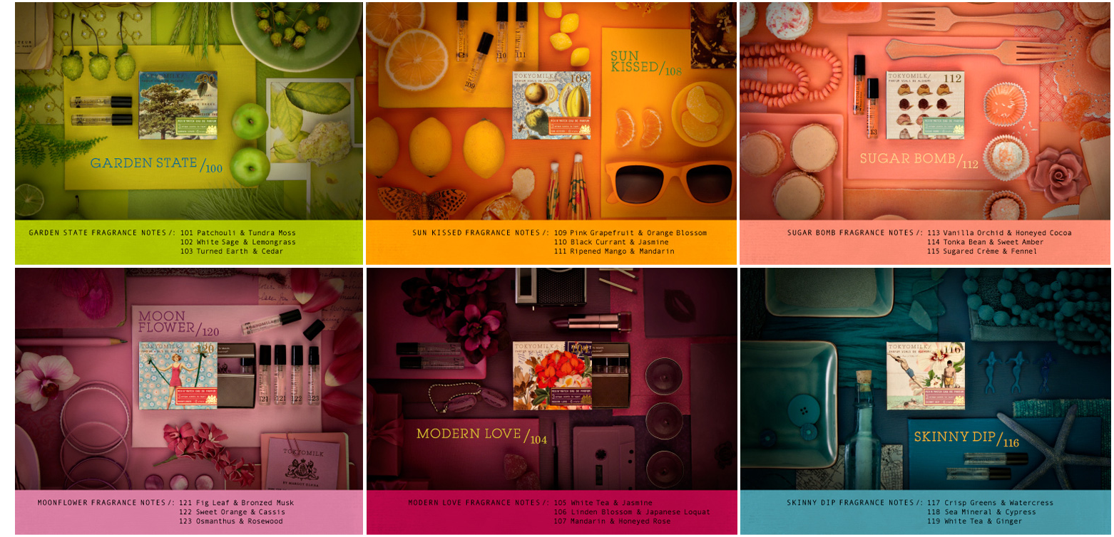 Each Mix N' Match Eau de Parfum set contains 3 unique companion scents ...