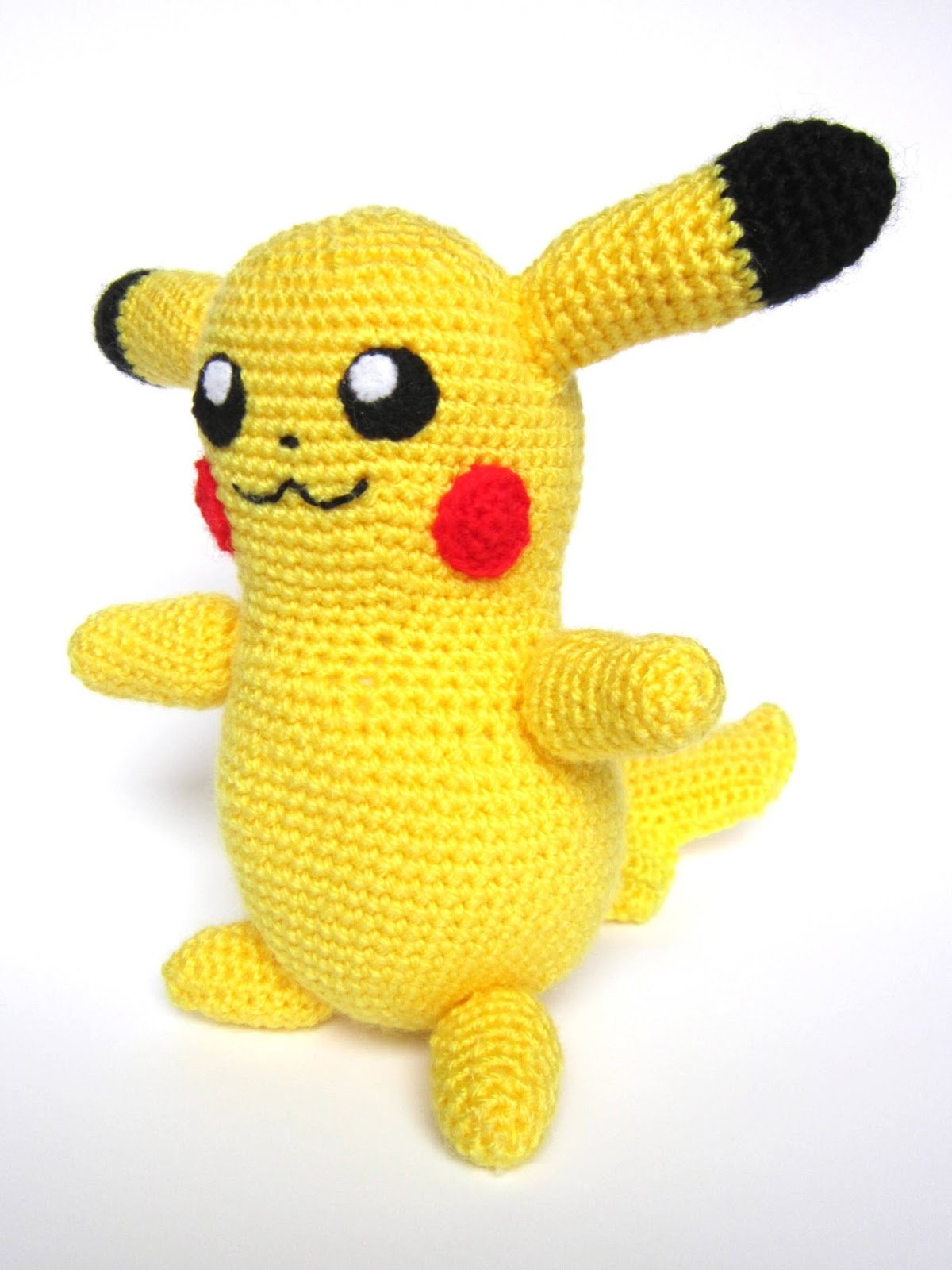 Пикачу амигуруми схема