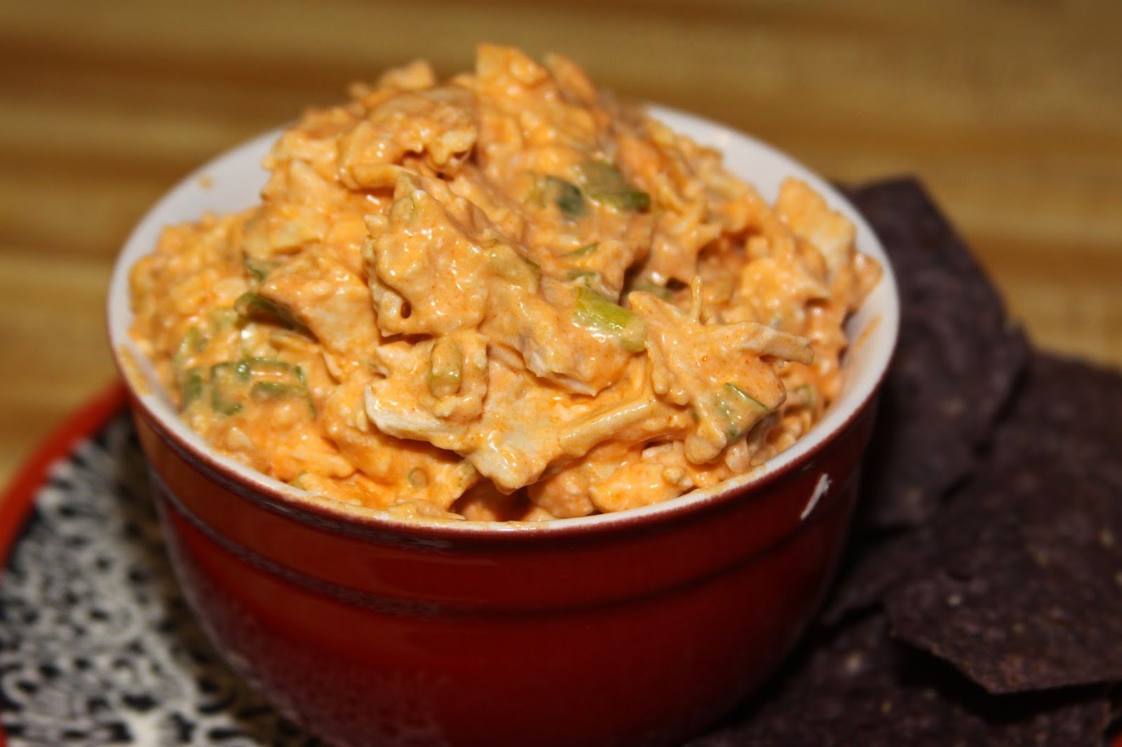 For the Love of Food: Perfect Party Buffalo Chicken Dip and Sandwich Spread