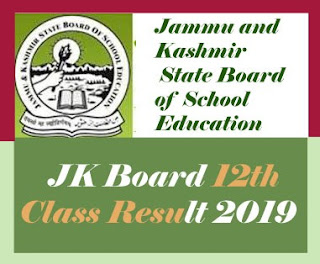 JKBOSE Results 2019, JK Board 12th Results 2019, JKBOSE 12th Results 2019 