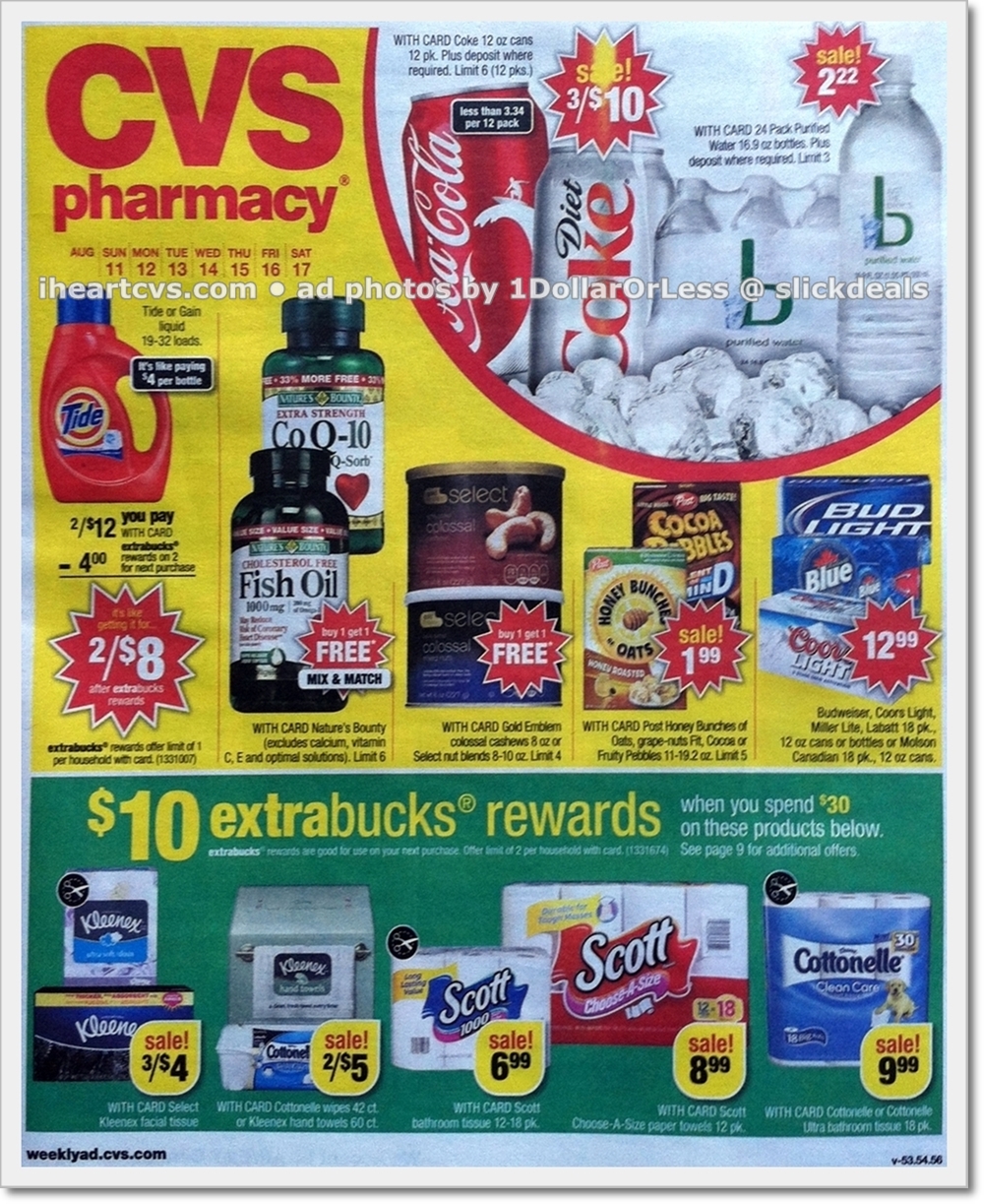 CVS CVS Ad Scans Week of 8/118/17
