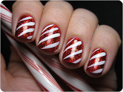 cane candy nails polish candycane manicure would tape preferred seems wrong gone because something always which know