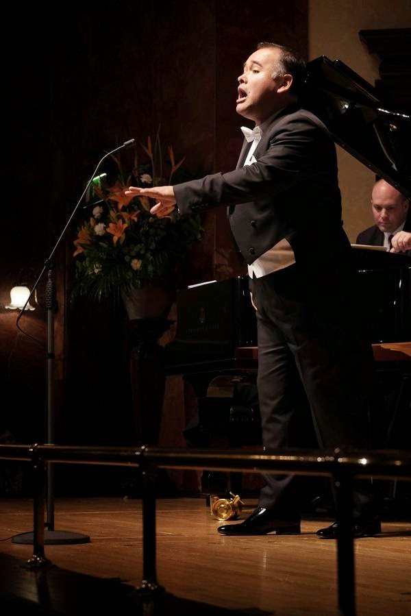 Javier Camarena at the Wigmore Hall - photo Jonathan Rose
