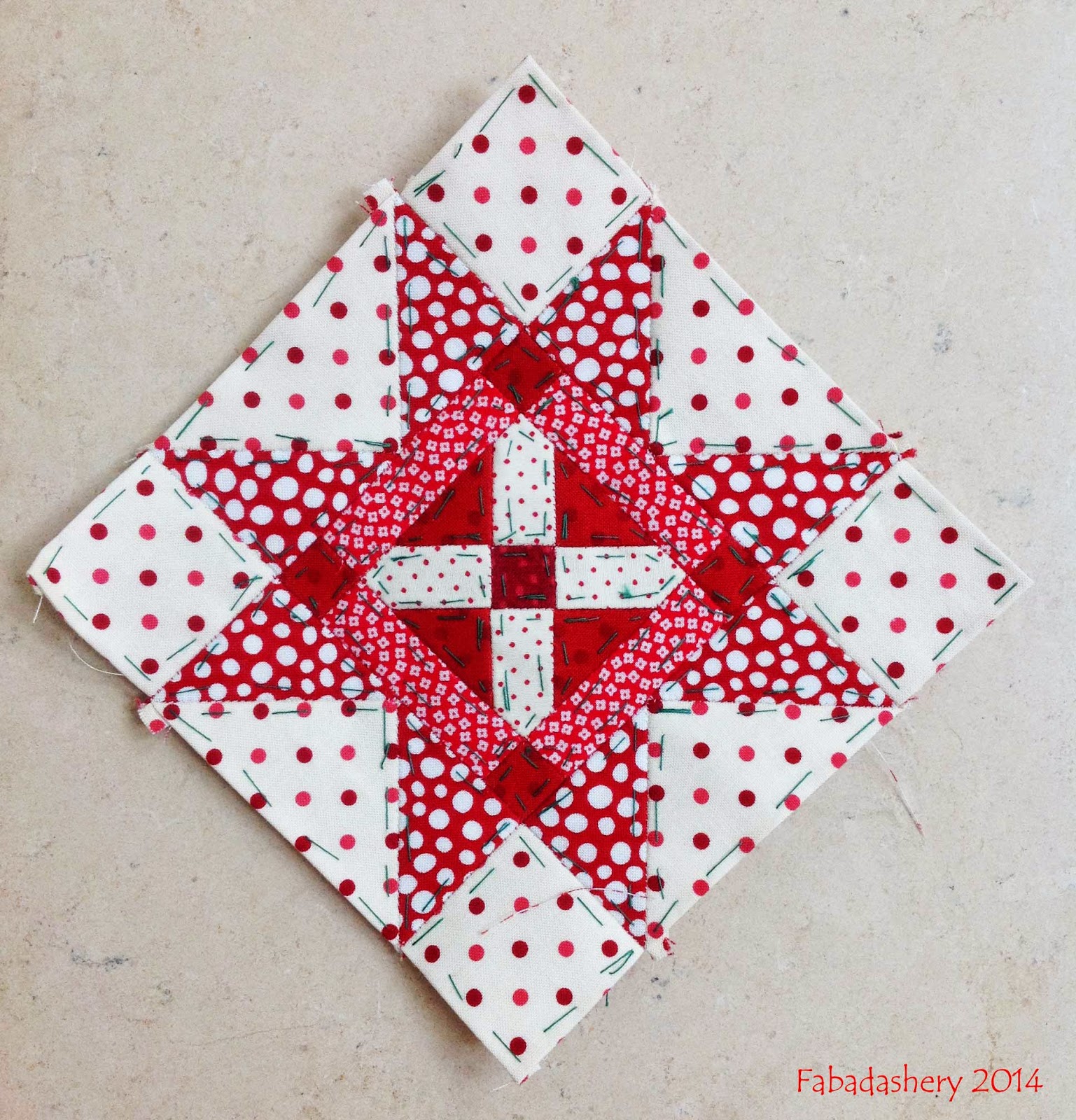 Fabadashery Nearly Insane Quilt Update 2 September 2014