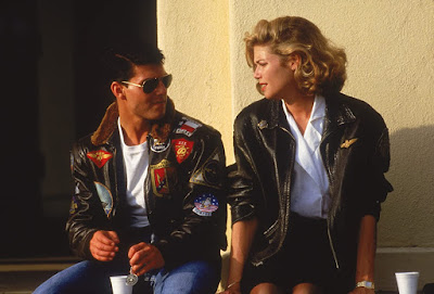 Top Gun 1986 Kelly Mcgillis Tom Cruise Image 2