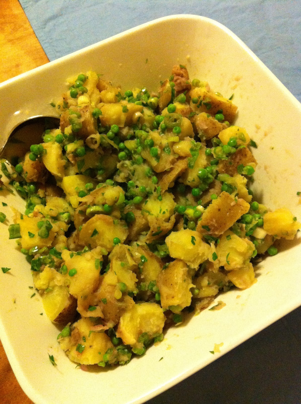 Food for Fuel Red Wine Vinaigrette Potato Salad