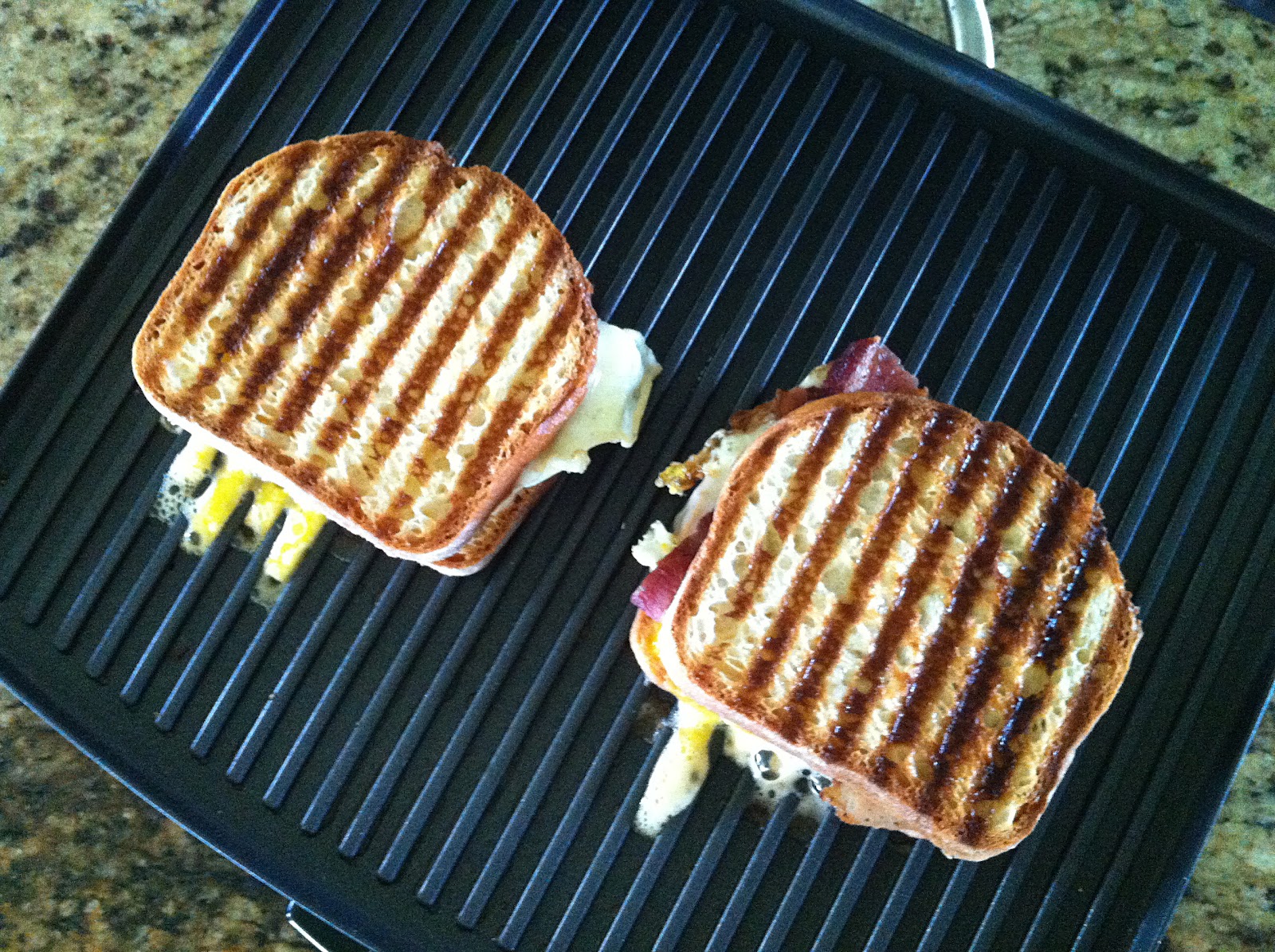 Egg, Bacon & Cheese Panini