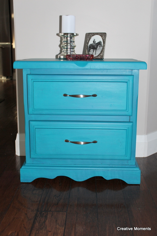 Vintage Market & Design mermaid inspired nightstand