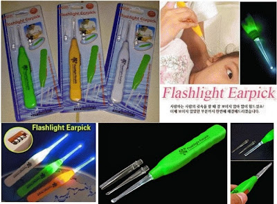 Pembersih Telinga Dengan Lampu (Flashlight Earpick)