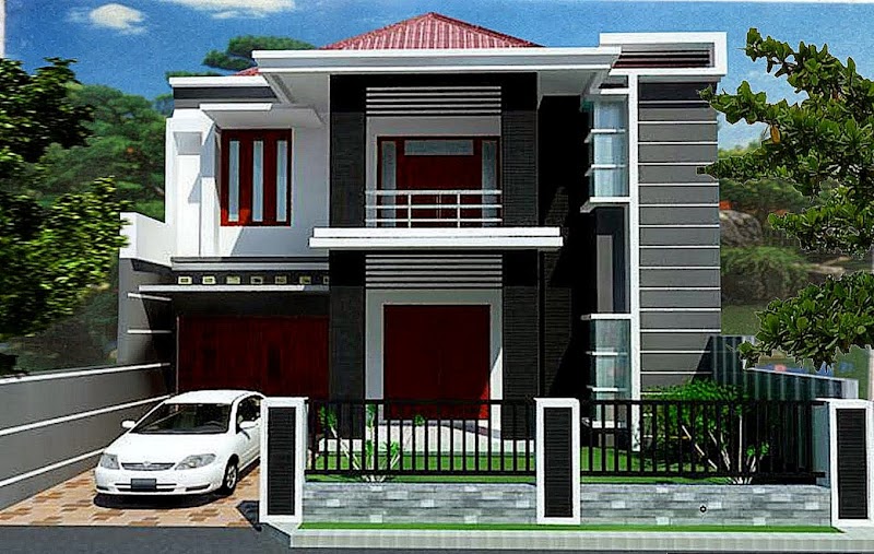 22+ Rumah Minimalis Dua Lantai