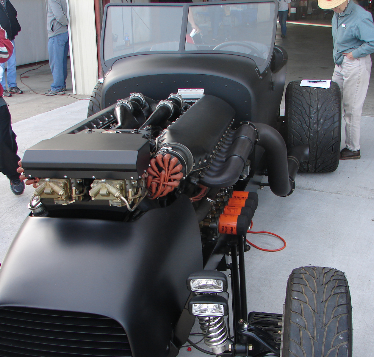 Just A Car Guy 1840 horsepower at 3,000 rpm. Cliff Hix’s scratchbuilt