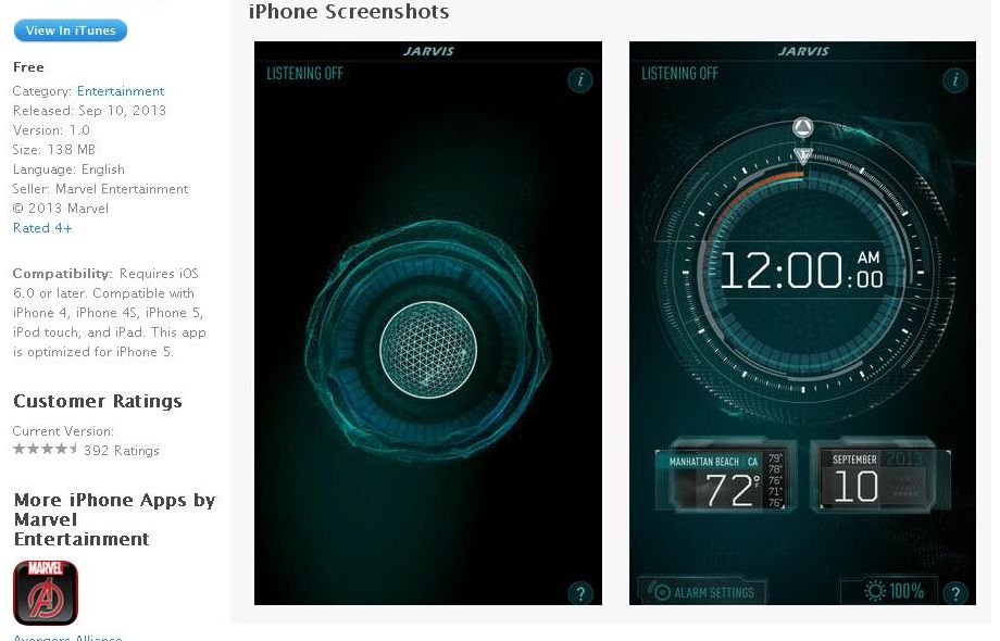 Iron Man 3 Jarvis App For Android