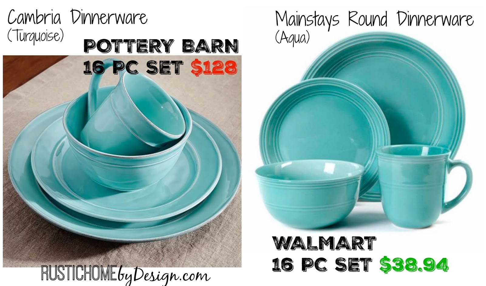 Rustic Home By Design Pottery Barn Style on a Walmart Budget
