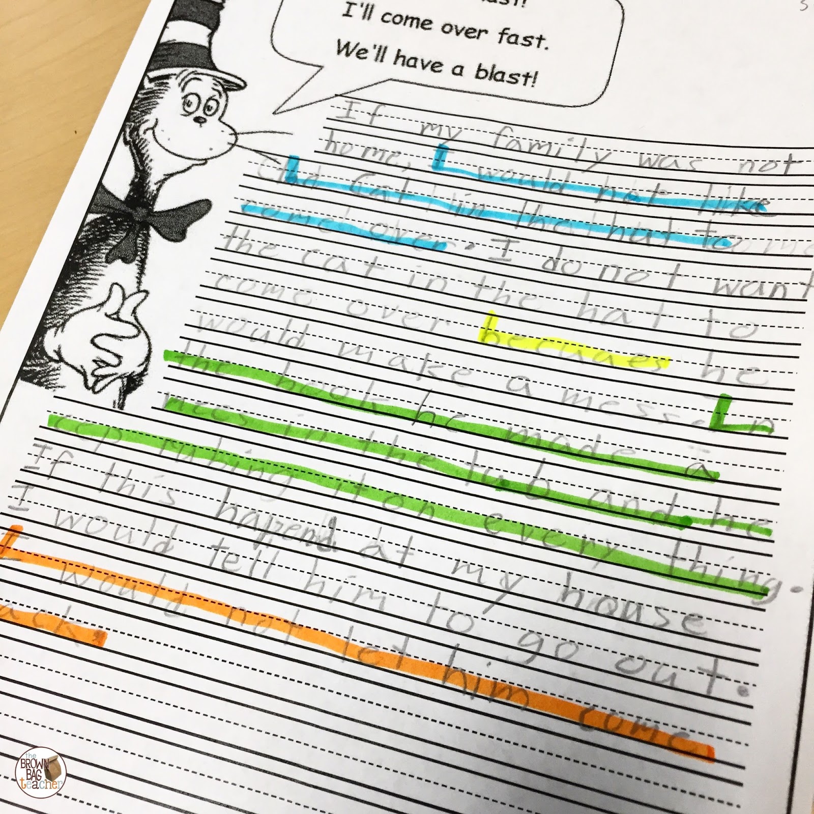 Teaching Students to Organize Writing