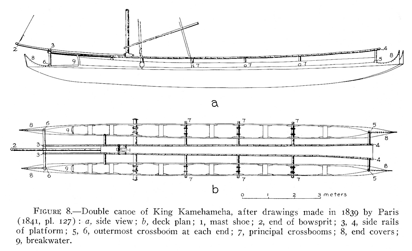Indigenous Boats Hawaiian Double Canoes