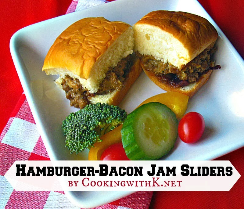 Hamburger-Bacon Slider