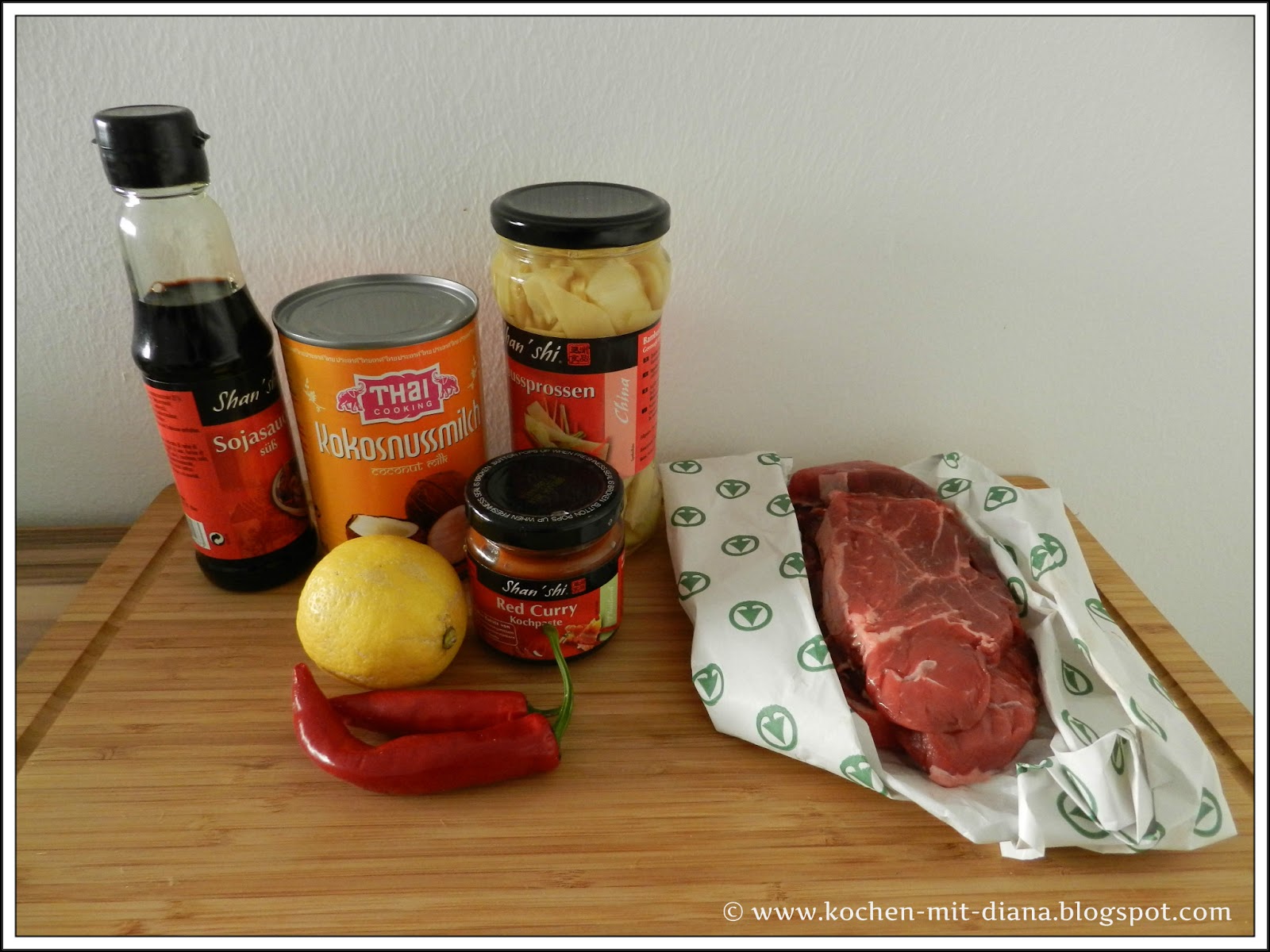 Rindfleischsalat mit Bambussprossen | Kochen mit Diana