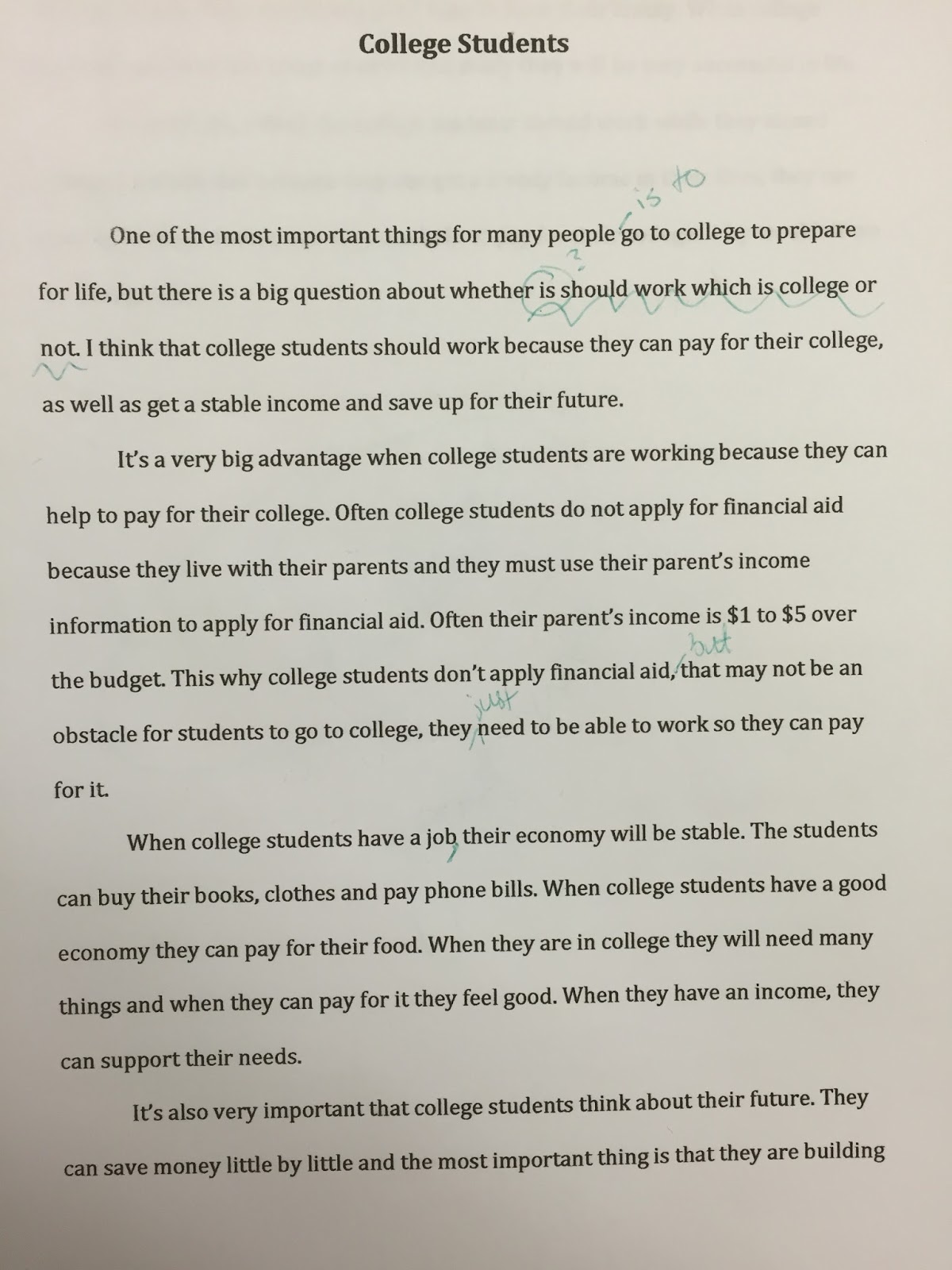 Essay On How To Get First Class