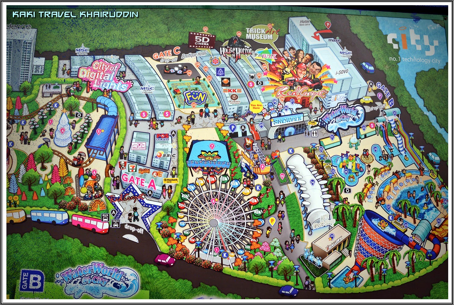 Kaki Travel From Malaysia to the World with Khairuddin iCity Shah