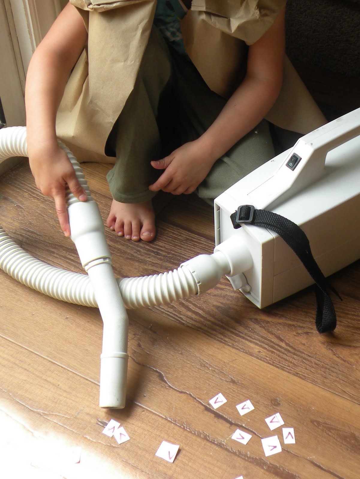 Toddler Approved! V is for Vacuum