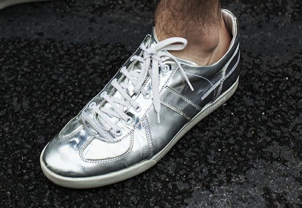 dior silver sneakers