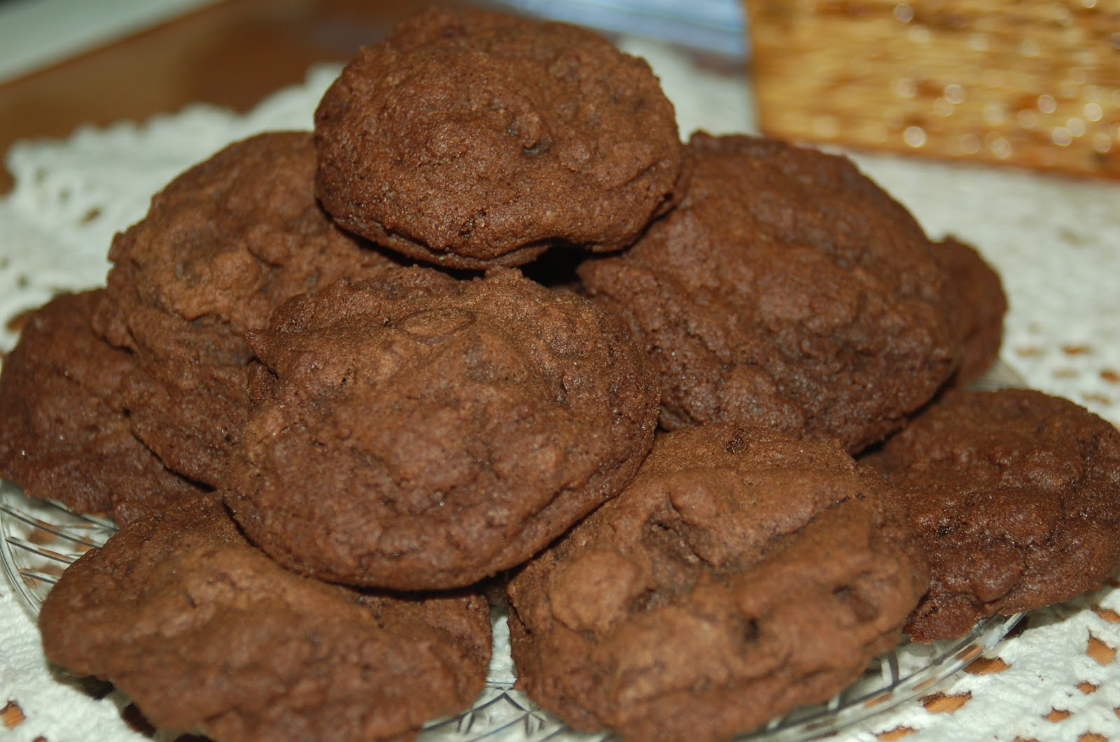 Joy in the Kitchen! Hershey's Double Chocolate Mint Cookies
