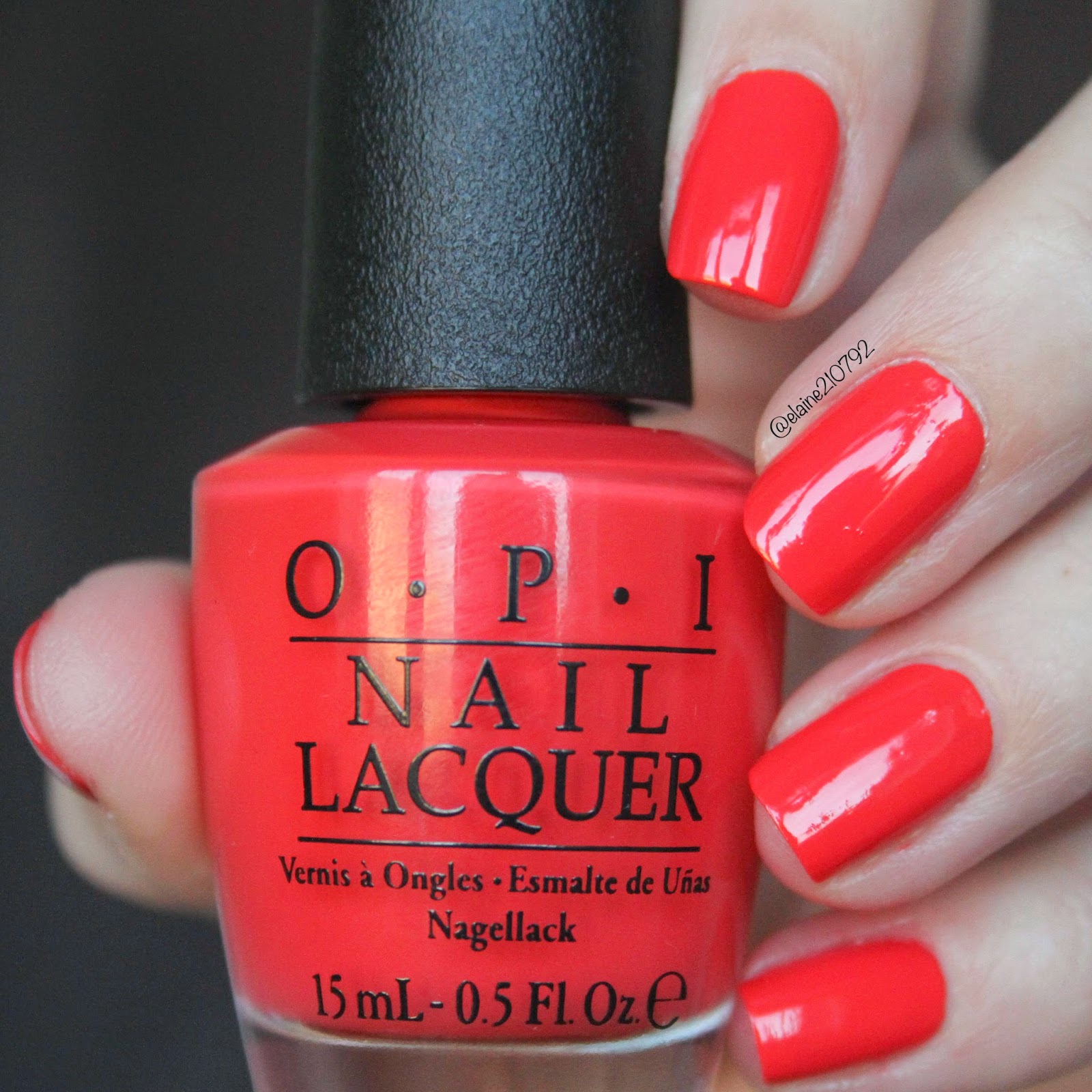 Elaine Nails: OPI Hawaii Spring/Summer 2015 Collection Swatches & Review