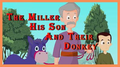 The Miller, his son and their donkey short story for kid with pictures and pdf downloads