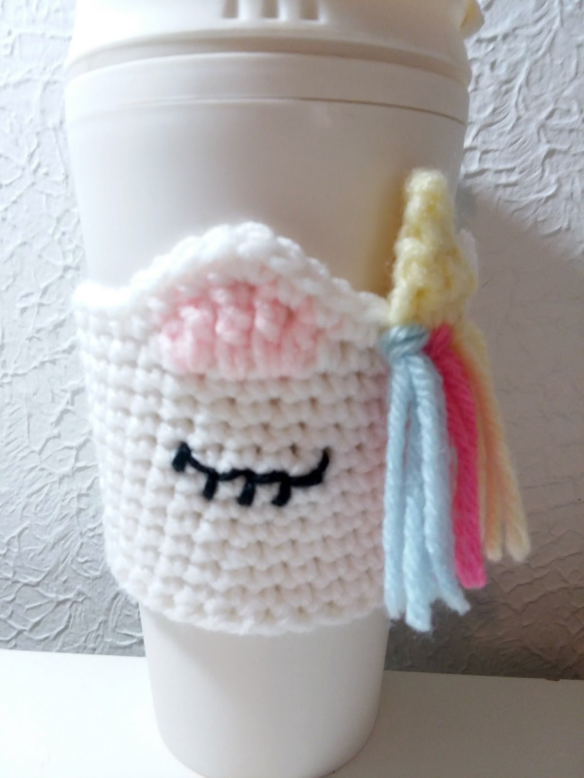 CuppaStitches Be A Unicorn Cup Cozy