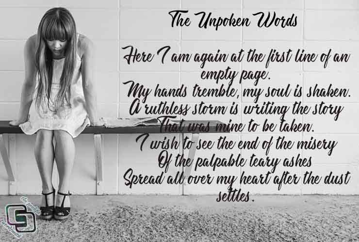 the unspoken words