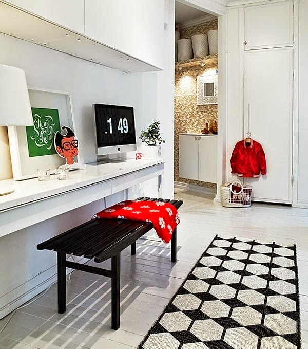 Carpet in black and white &#8211; wonderful ideas