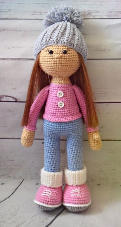 Muñeca amigurumi Loly paso a paso en español