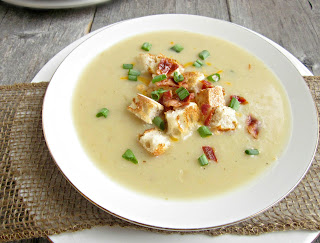 Hungry Couple: Creamy Potato and Leek Soup...and Hunkering for Sandy