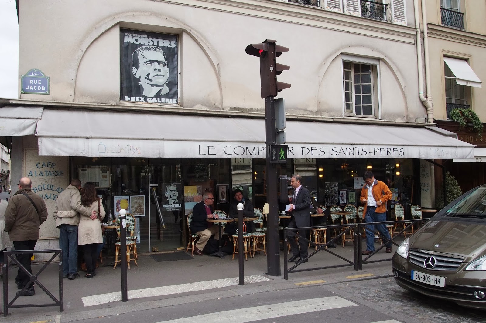15 Rue Des Saints pères 75006 Paris Paris 2013 - Lunch at Le Comptoir Des Saints-Peres