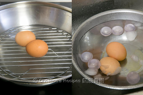 Steamed Soft Boiled Eggs Procedures
