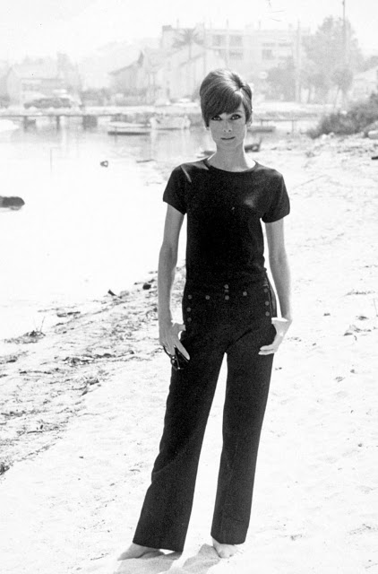 Fotografías de Audrey Hepburn en el rodaje de Dos en la carretera