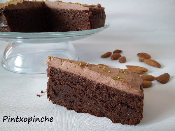 pastel, chocolate, vainilla, pastel de chocolate con lima, sin gluten, lima, recetas sin gluten