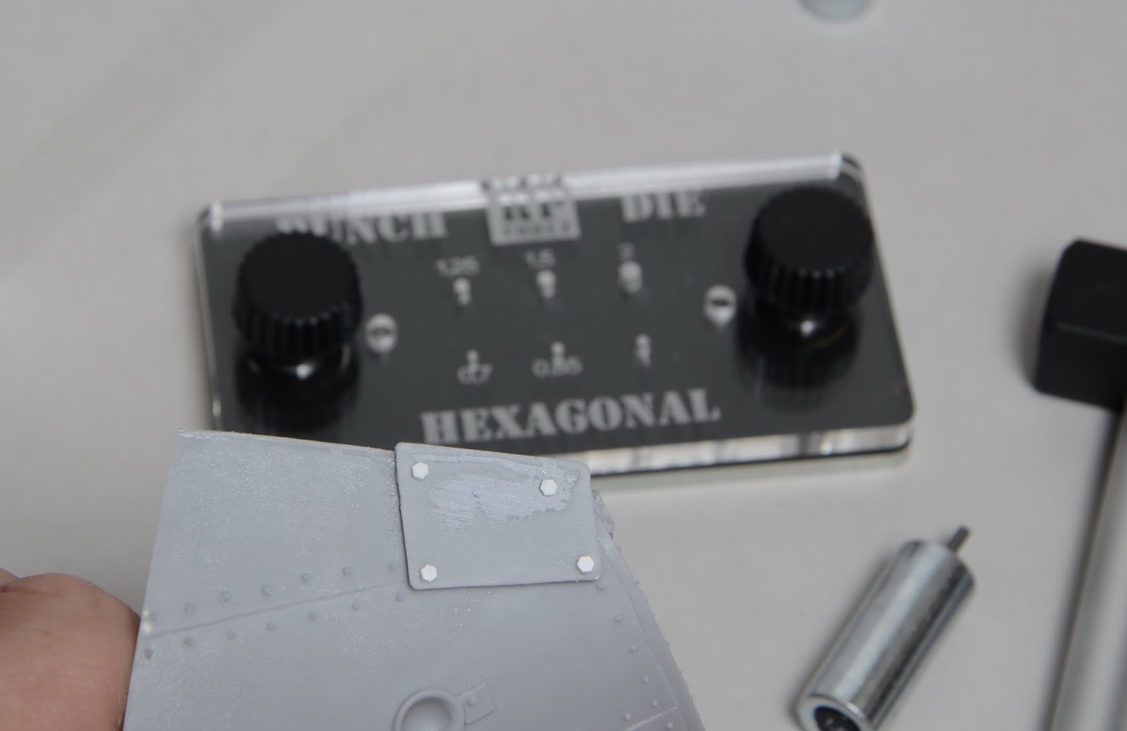 RP Toolz Hexagonal Punch and die tool