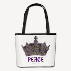 Peace Crown Bucket Bag