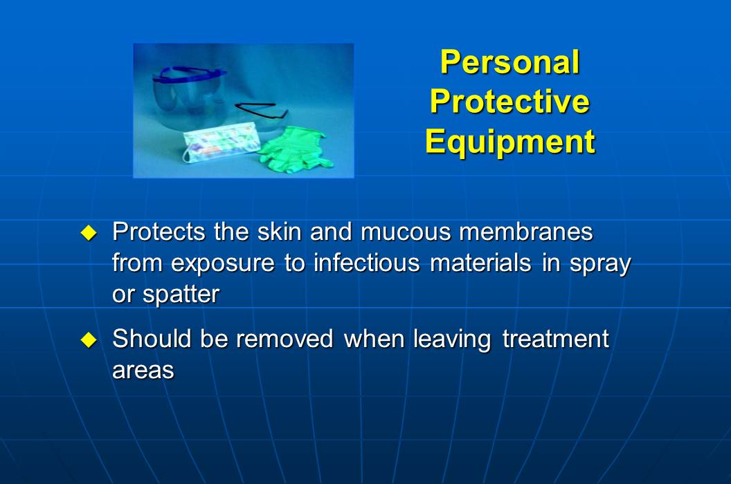 Dentistry Infection control guidelines