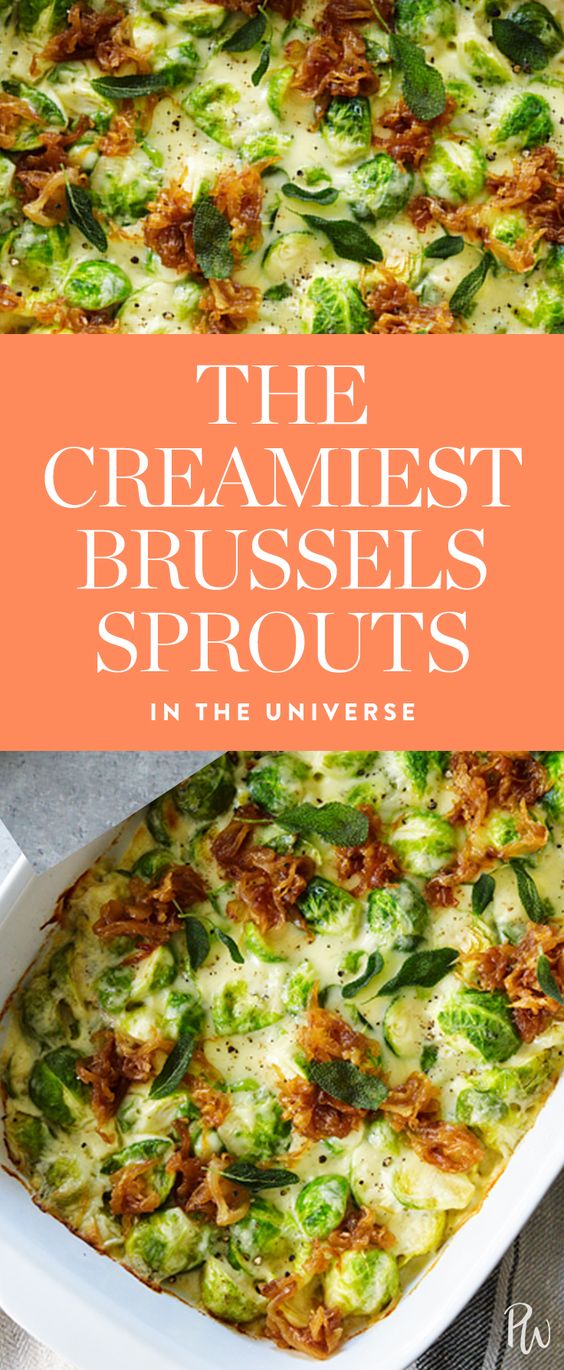 The Creamiest Brussels Sprouts in the Universe - CookPed