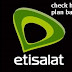 How to Check Etisalat Internet data Hourly Plan Balance